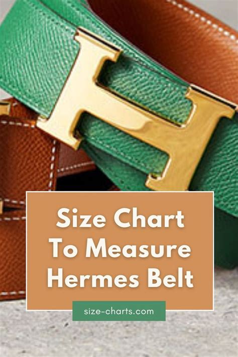 hermes belt size chart.